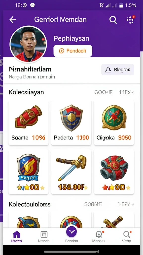 Level-level menantang yang menggugah semangat.