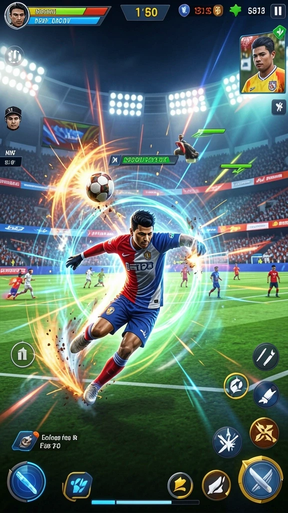 Screenshot level menantang yang penuh aksi dan keseruan.