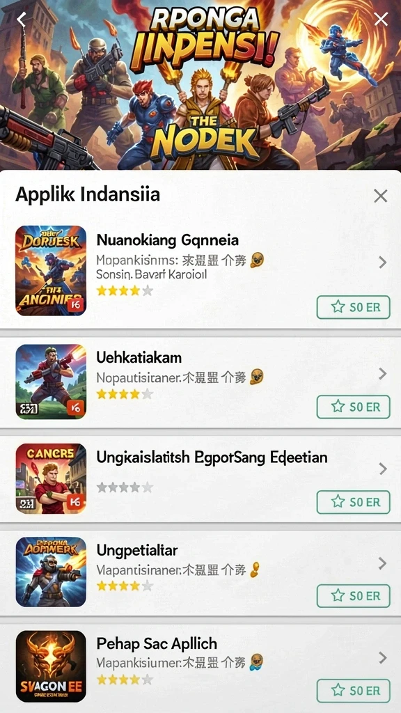 Fitur leaderboard untuk menunjukkan skor terbaik.