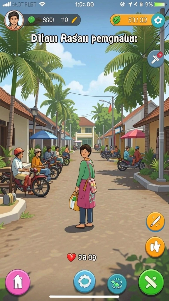 Tampilan antar muka yang bersih dan mudah dinavigasi.