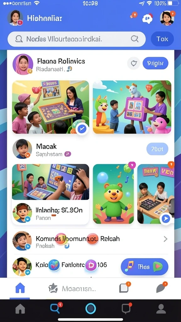 Grafis yang memukau dan efek suara yang menambah keseruan.