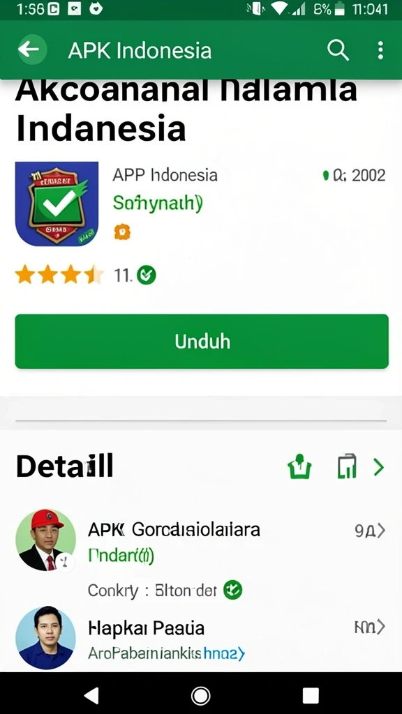 Tampilan utama aplikasi API66 yang menarik.