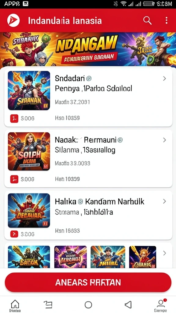 Tampilan antarmuka yang menarik dan intuitif.