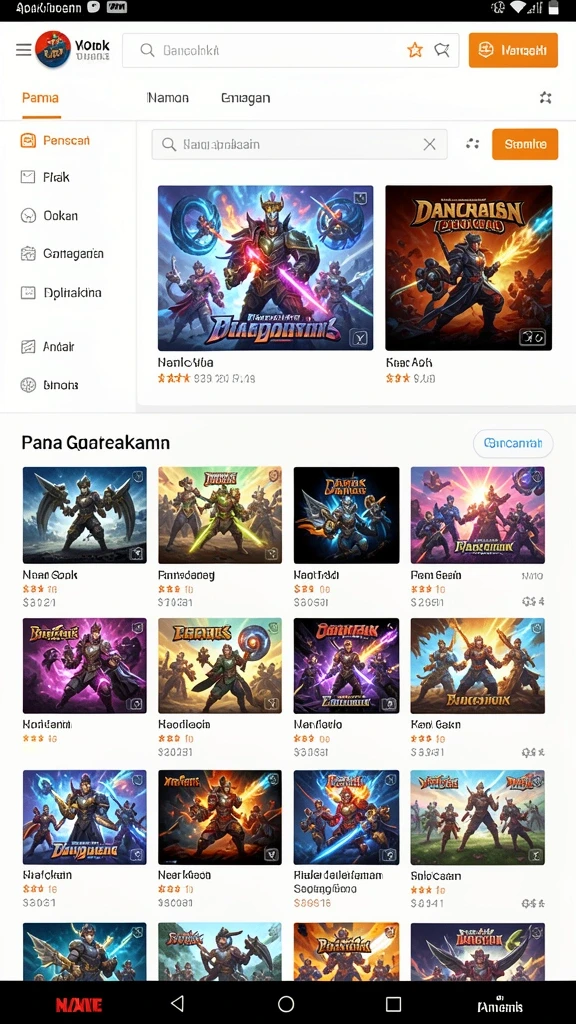 Mode permainan seru dengan teman-teman.