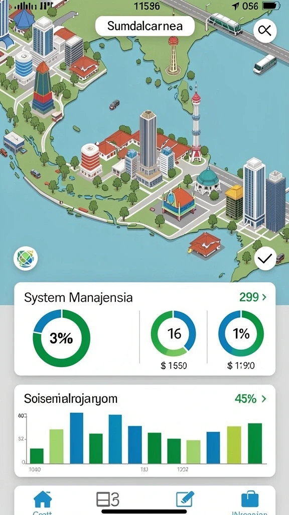 Screenshot 1 menunjukkan karakter utama dalam petualangan.
