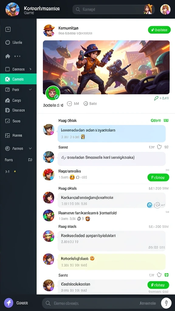 Beragam permainan seru menanti Anda.