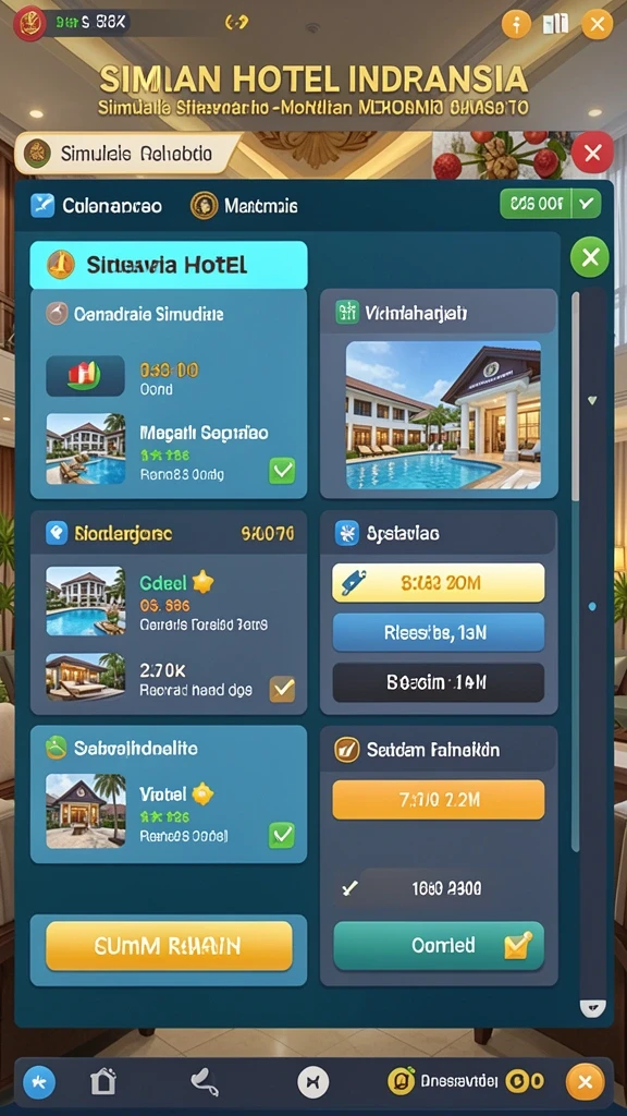 Tampilan antarmuka yang user-friendly dan menarik.