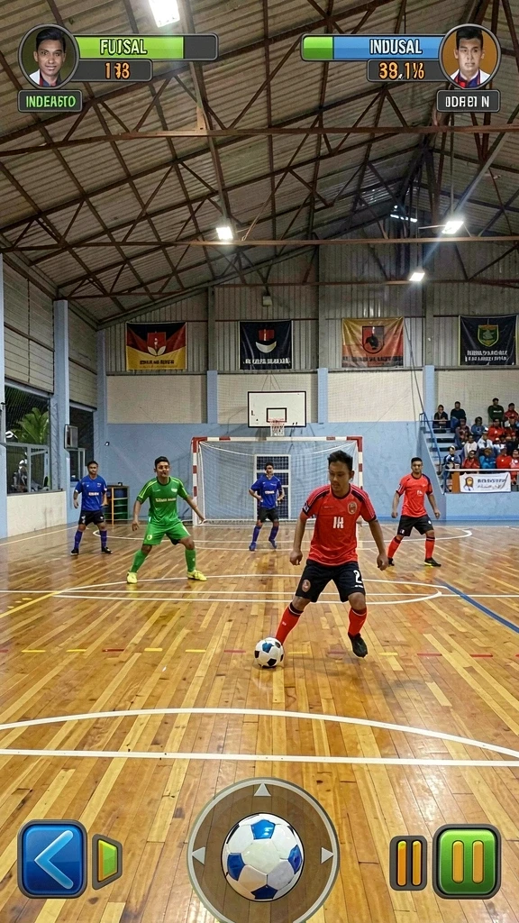 Level permainan yang menantang dan menghibur.