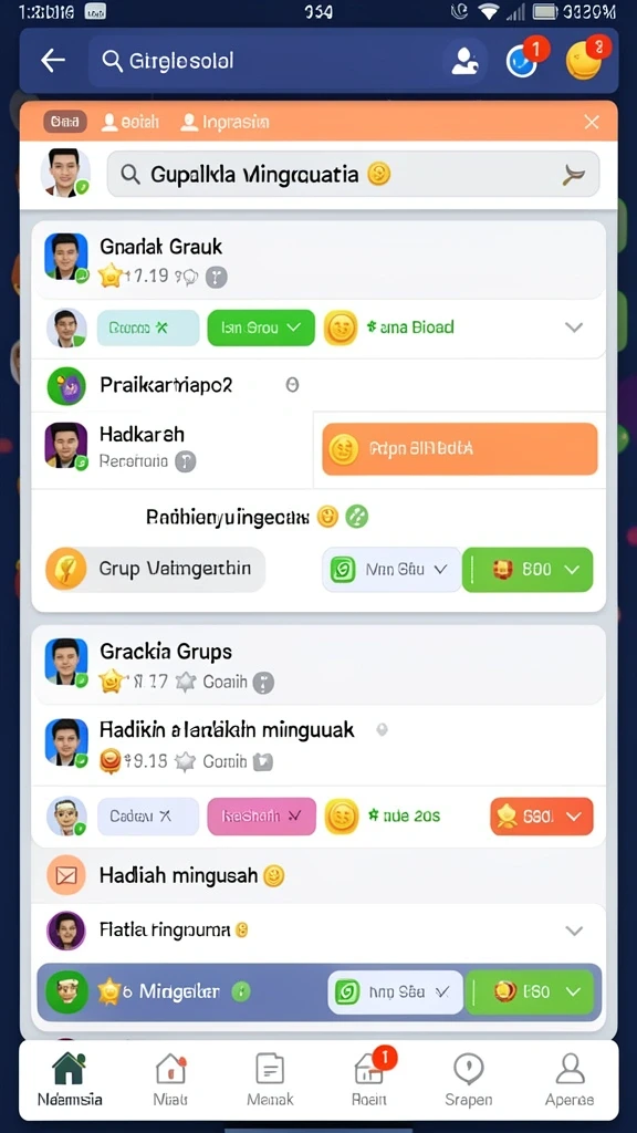 Level dengan grafis menawan yang membuat permainan semakin menarik.