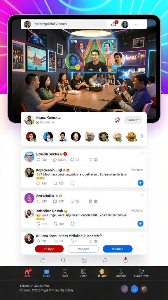 Komunitas pemain GEMS365 yang aktif dan mendukung.