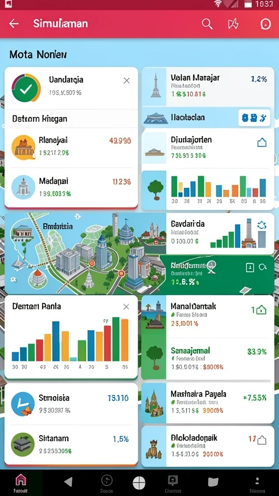 Tangkapan layar menunjukkan antarmuka utama GOCAP123 dengan grafik menawan.
