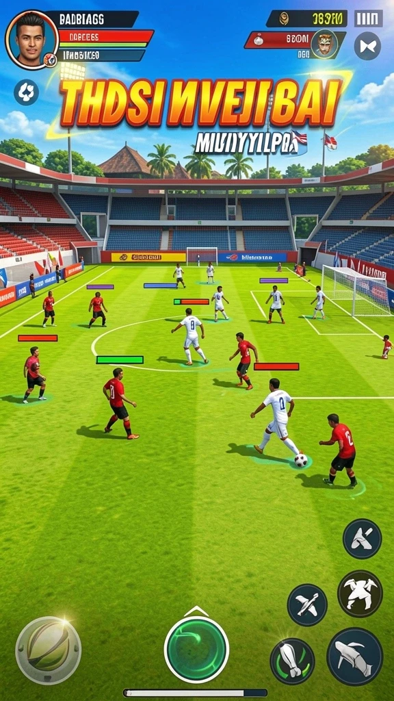 Tangkapan layar menampilkan mode multiplayer yang seru dengan pemain lain.