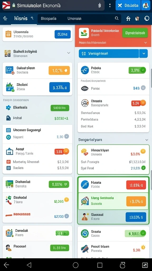 Tangkapan layar menunjukkan karakter-karakter unik yang bisa dimainkan.