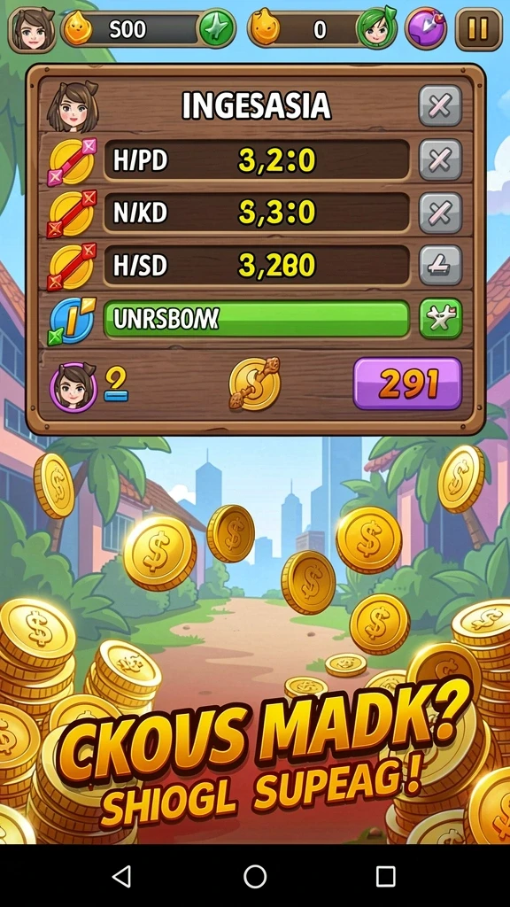 Screenshot gameplay dengan karakter yang menampilkan aksi seru.
