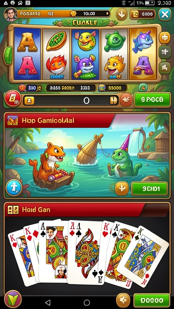 Screenshot menunjukkan aksi seru di dalam game.