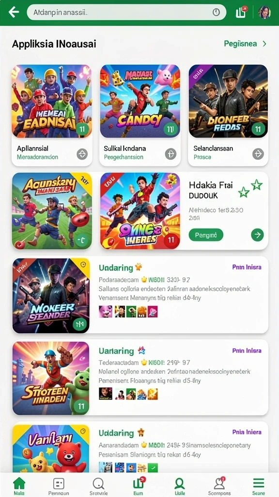 Tampilan antarmuka yang menarik dan mudah dipahami.