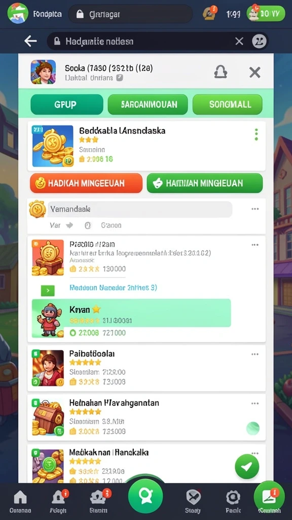 Tampilan awal yang menarik dari LNOVA777.