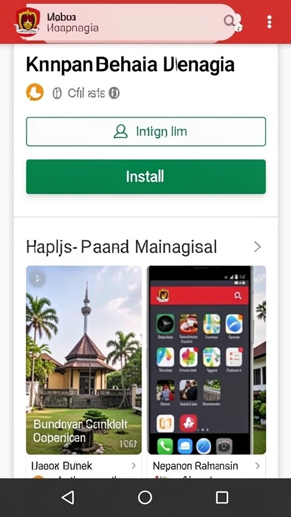 Tampilan antarmuka yang menarik dan modern.