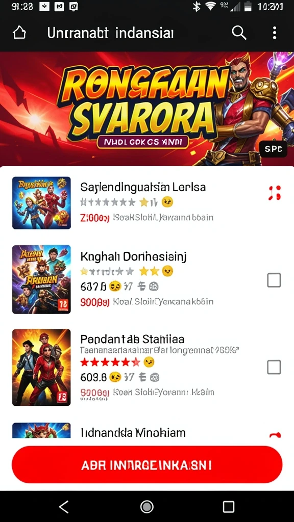 Banyak pilihan permainan untuk semua kalangan.