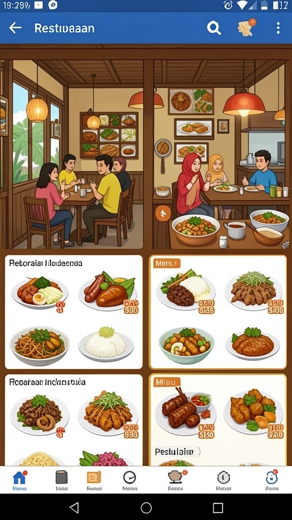 Tampilan awal game MIOTOTO yang menarik dan penuh warna.