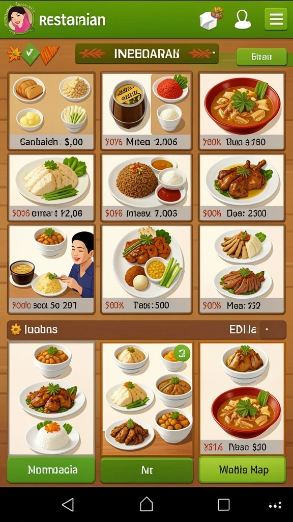 Screenshot mode multiplayer yang kompetitif di MONTE77.