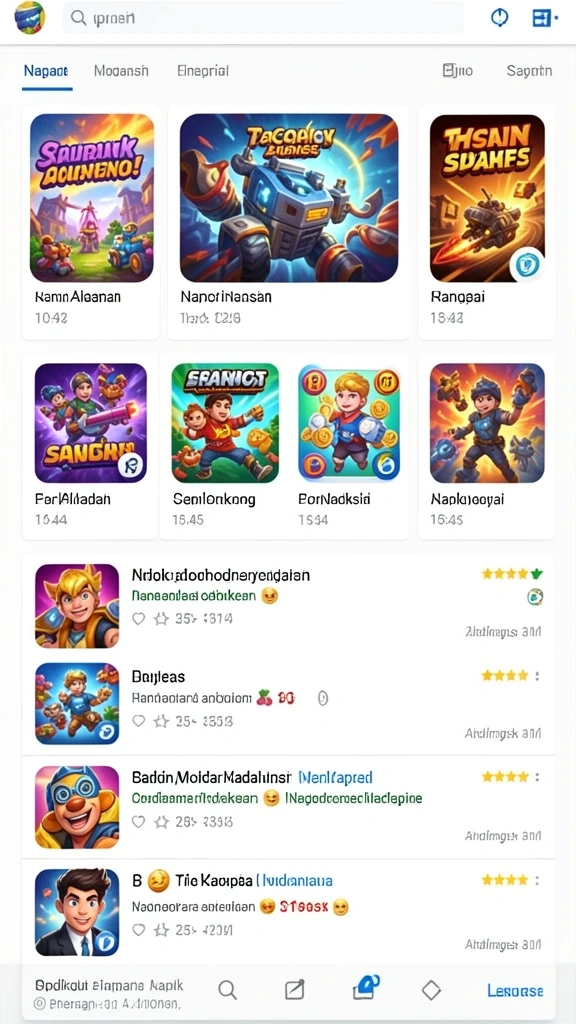 Tampilan antarmuka yang menarik dan intuitif.