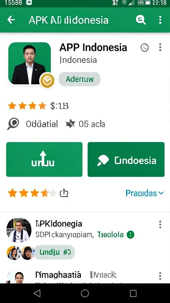 Tampilan antarmuka yang user-friendly.