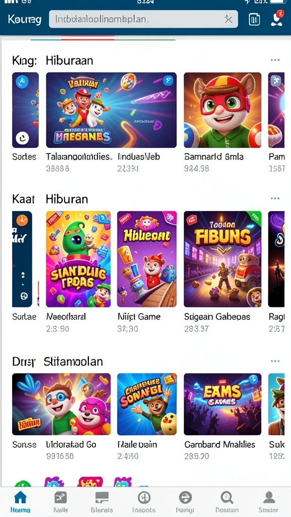 Mode permainan yang beragam dan menarik.