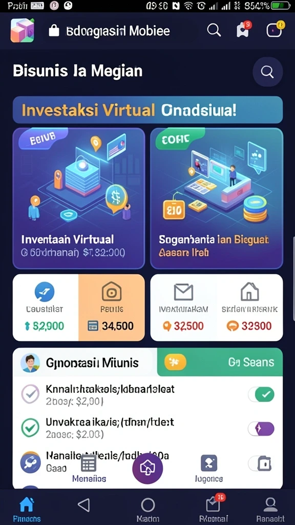 Tangkapan layar menunjukkan petualangan di pulau yang eksotis.
