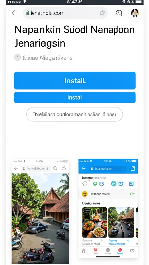 Pemandangan menakjubkan dari dunia QQNUSA.
