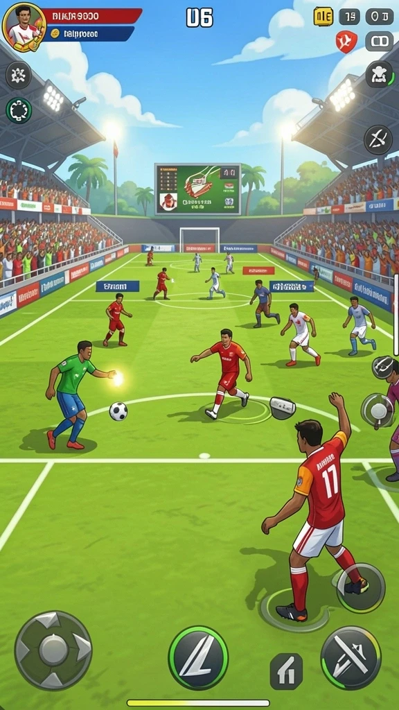 Fitur mode multiplayer yang seru dan kompetitif.