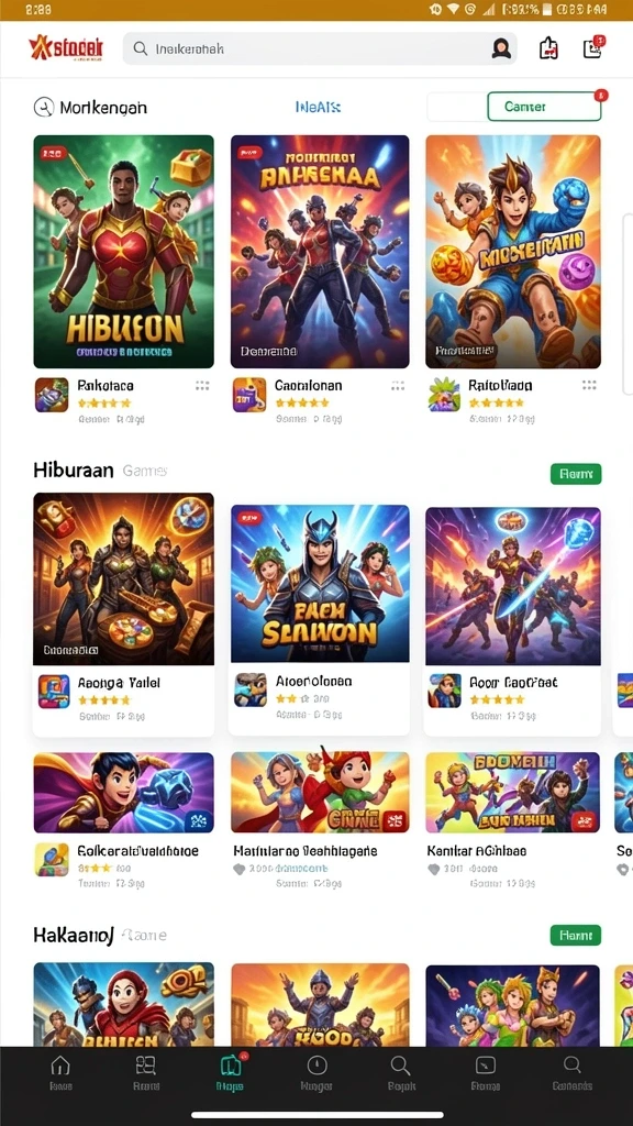 Tampilan penuh aksi dari gameplay RPWIN1.