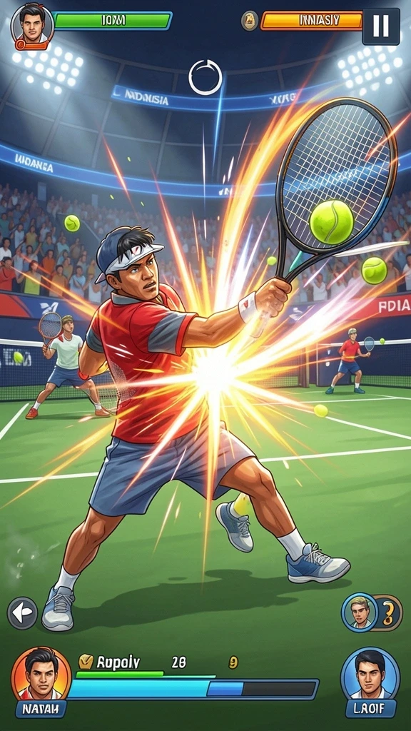 Momen seru dalam mode multiplayer dengan teman-teman.