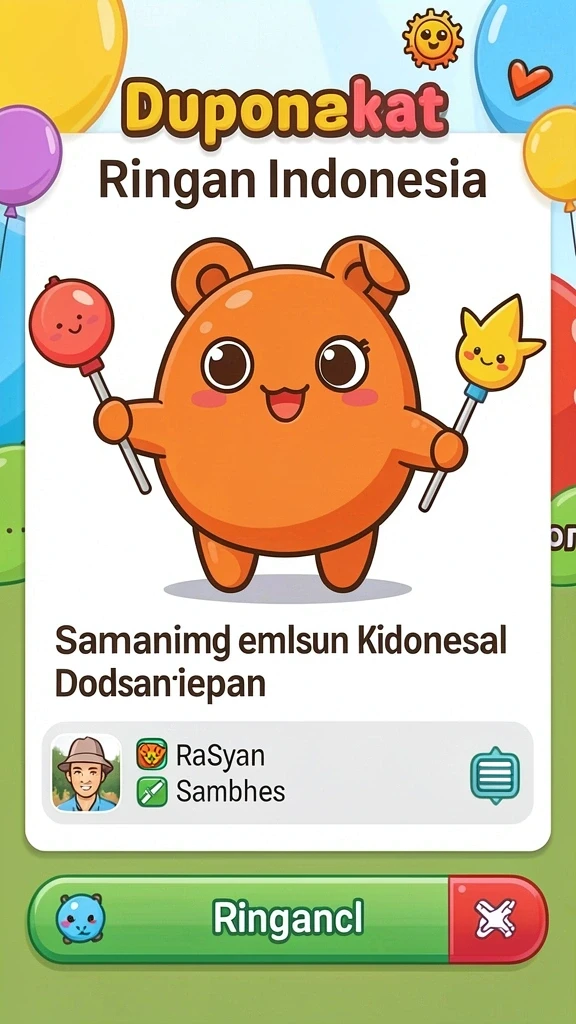 Screenshot memperlihatkan fitur bonus putaran gratis.