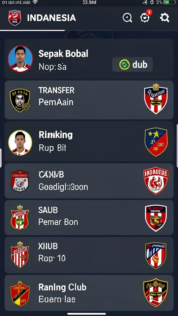 Berbagai pilihan level permainan yang menantang.