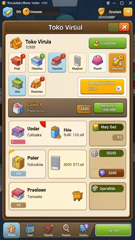 Mode multiplayer yang memungkinkan interaksi dengan pemain lain.