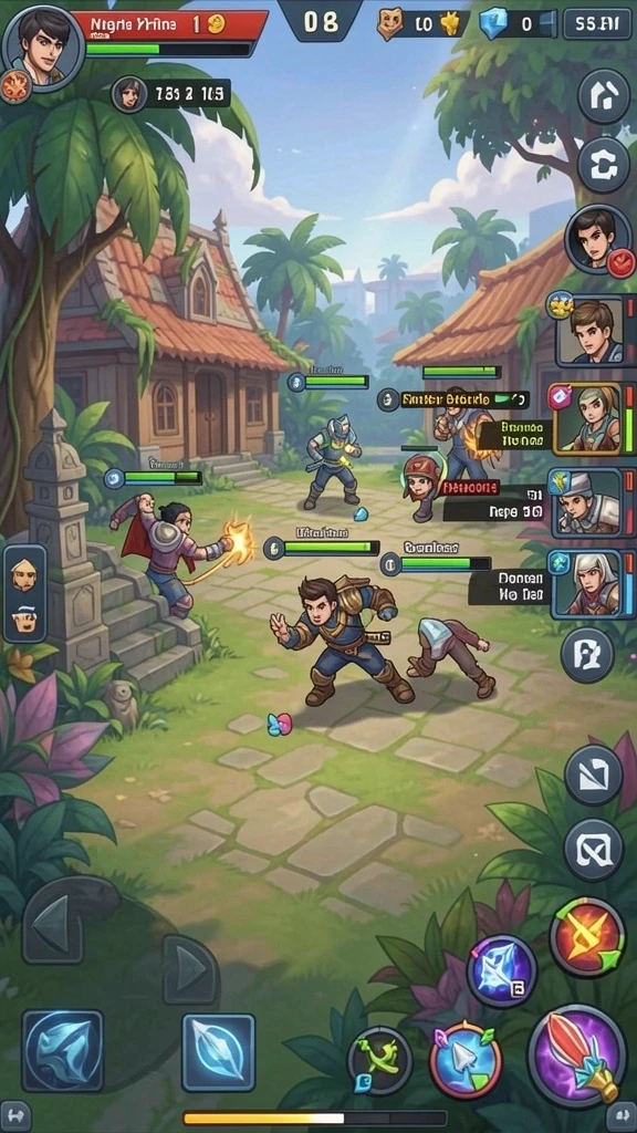 Kalahkan musuh dengan strategi yang tepat di game ini.